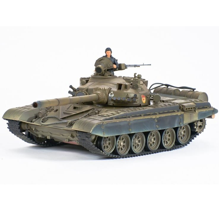 Фото Радиоуправляемый советский танк VSTank T72m Airsoft Green 1:24