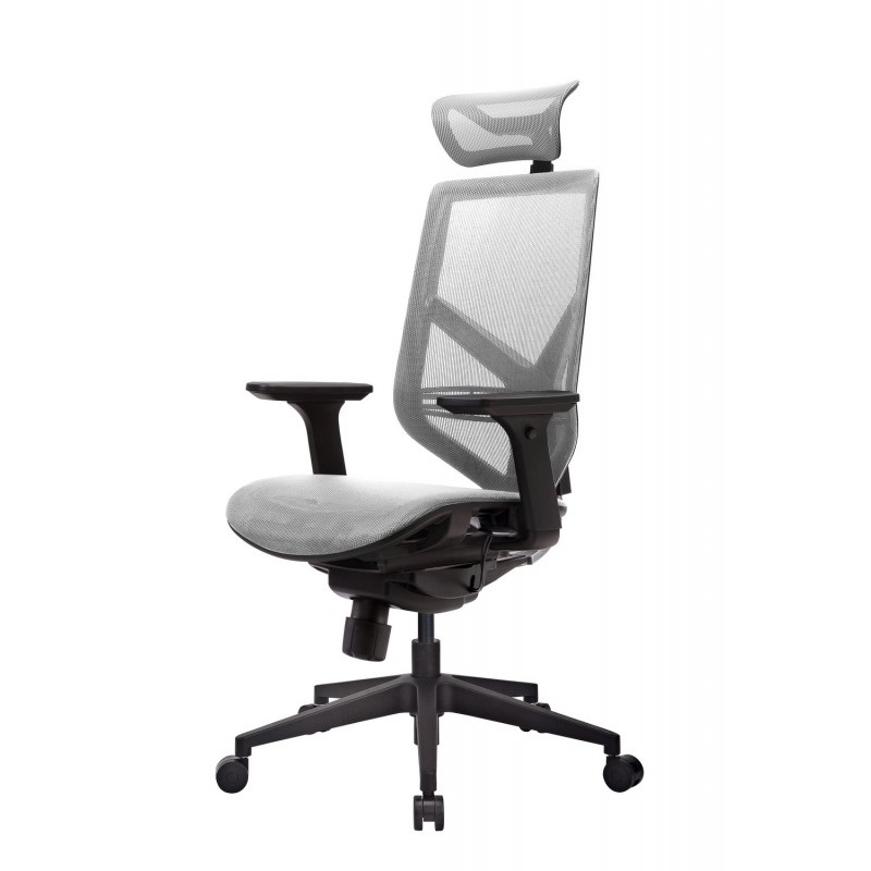 Фото Премиум эргономичное кресло GT Chair Tender Form M - серый