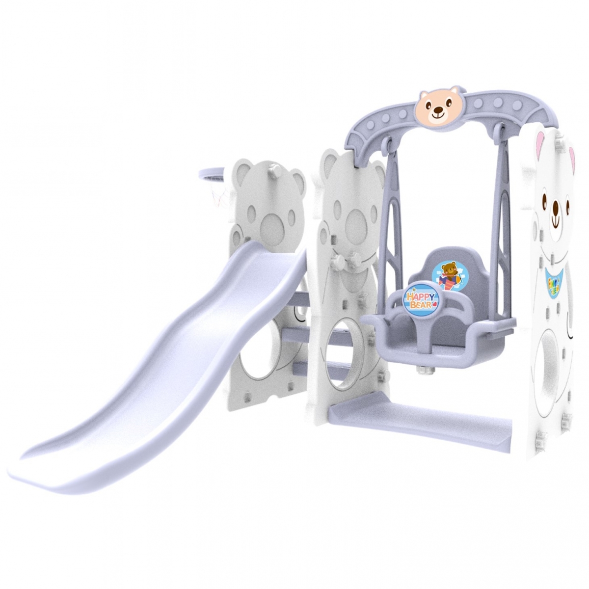 Фото Игровой комплекс Toy Monarch CHD-101 Мишка полярный с качелями