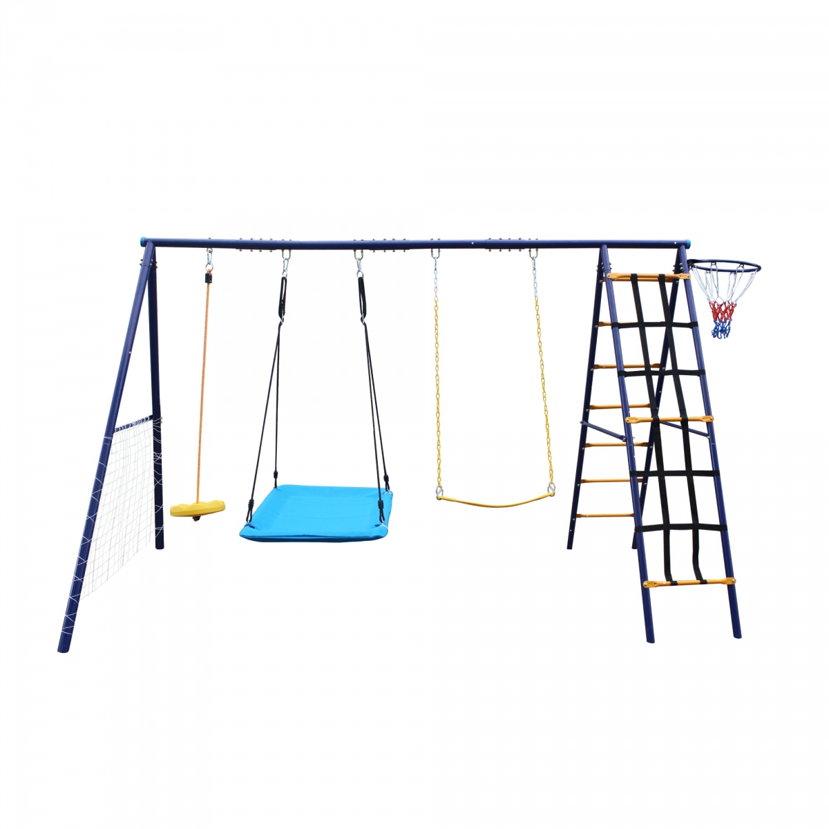 Фото Игровой комплекс с воротами Unix Kids 7 в 1 Blue