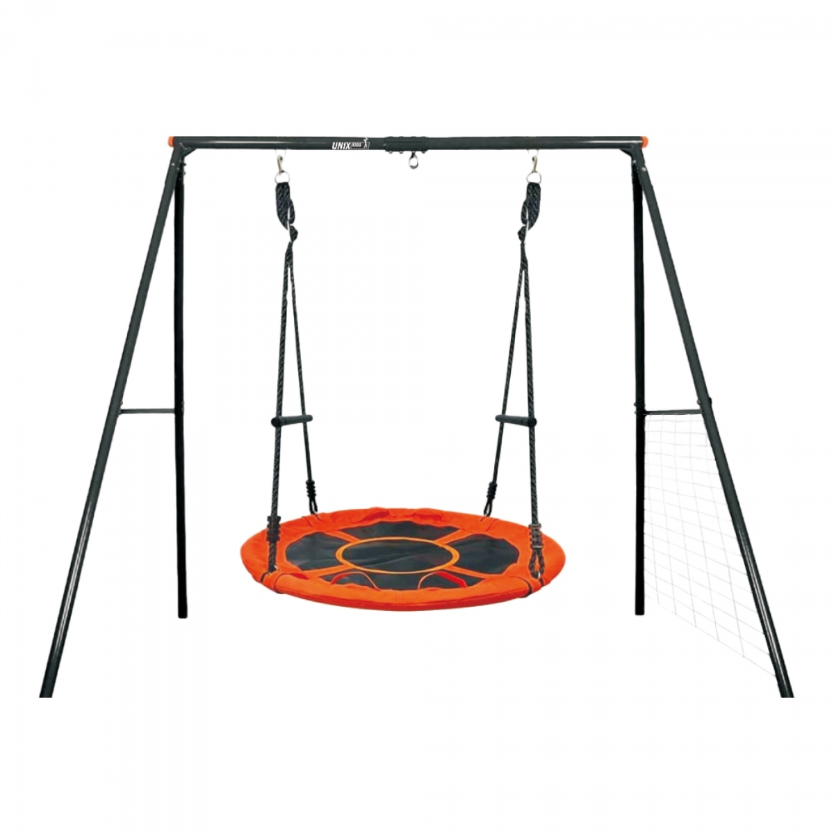Фото Качели уличные с воротами Unix Kids 100 см Orange