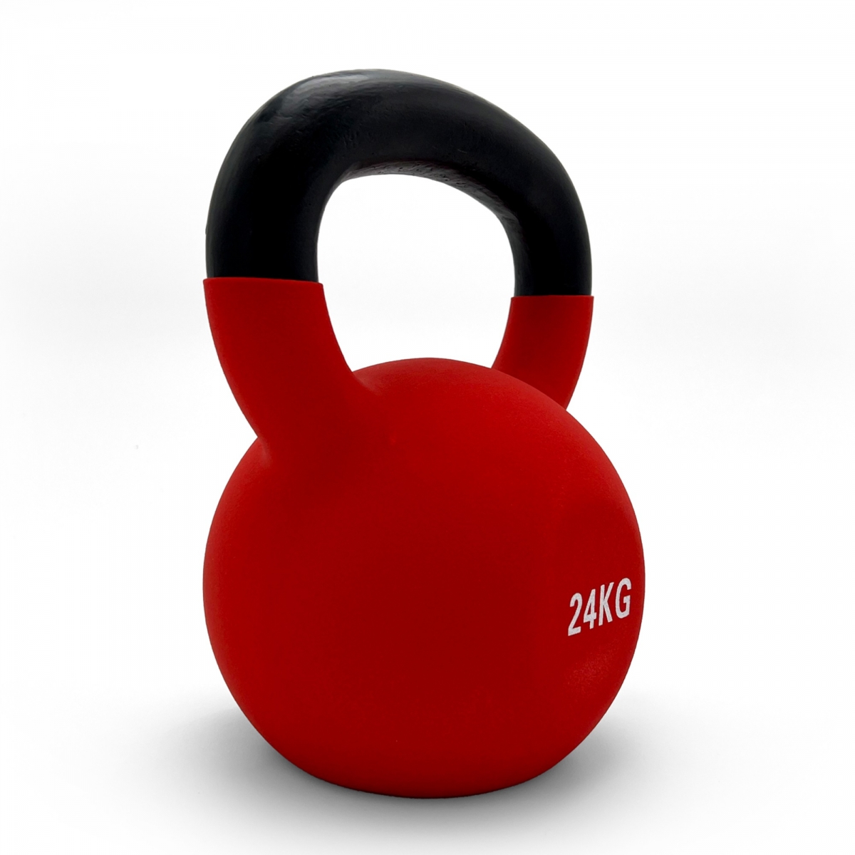 Фото Гиря Unix Fit виниловая 24 кг - red
