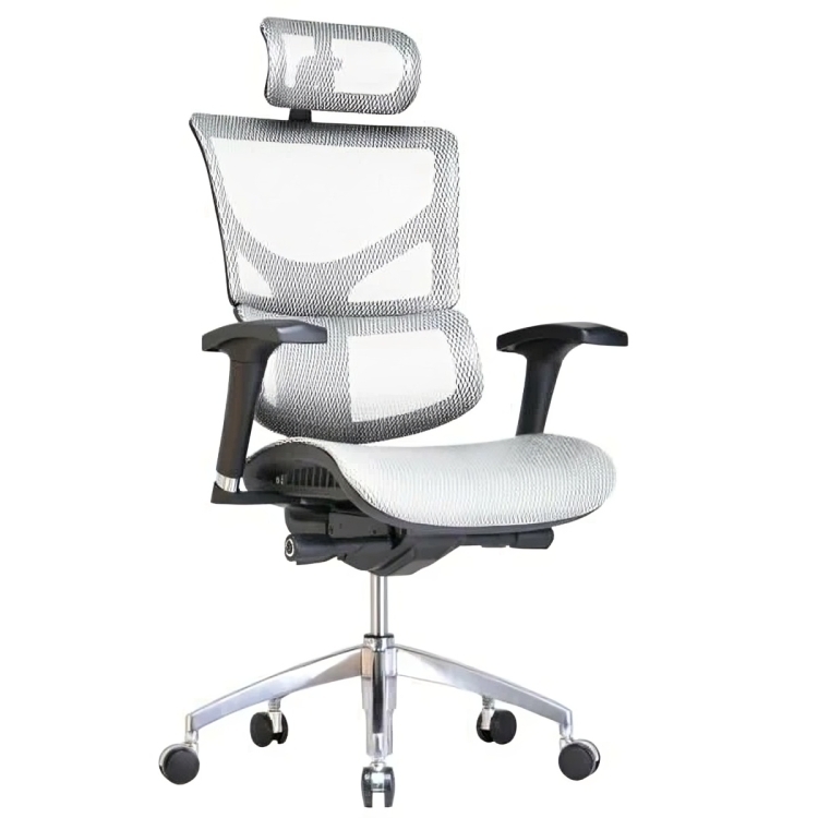 Фото Эргономичное офисное кресло Falto Expert 2 Sail Art SAS-MF01 T-06 - белое