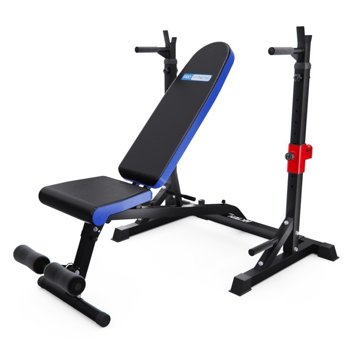 Фото Скамья для жима со стойками DFC Pro Fitness
