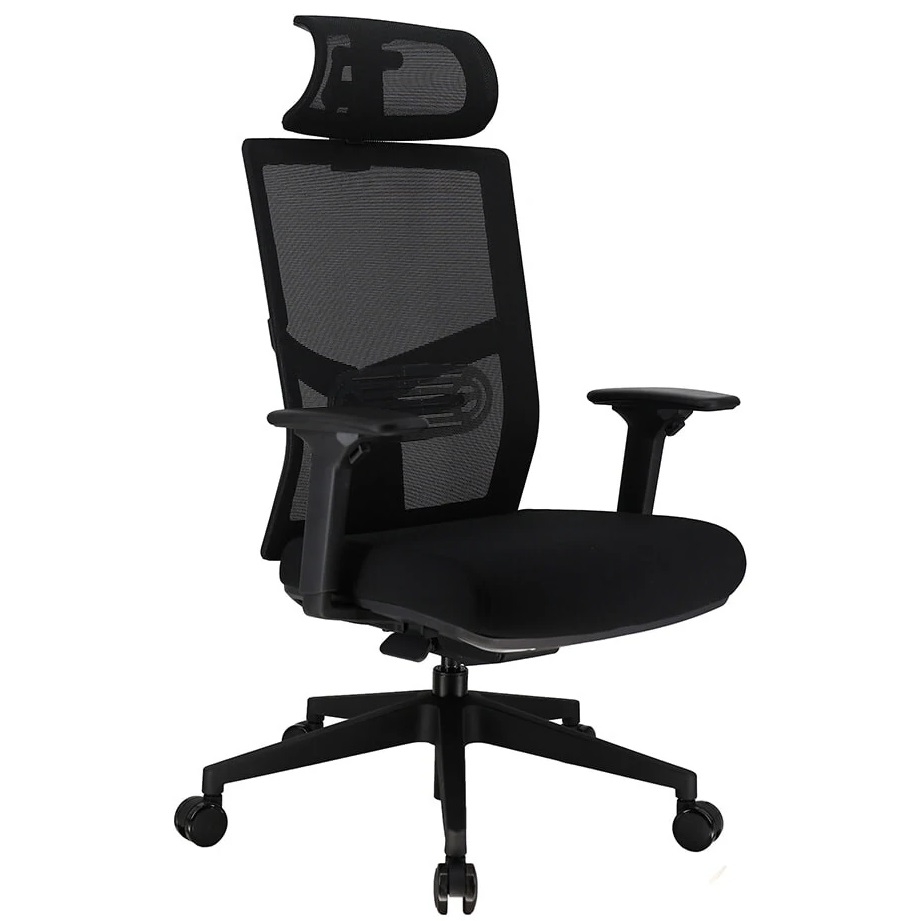 Фото Эргономичное кресло Everprof Fuji - черное (сетка)