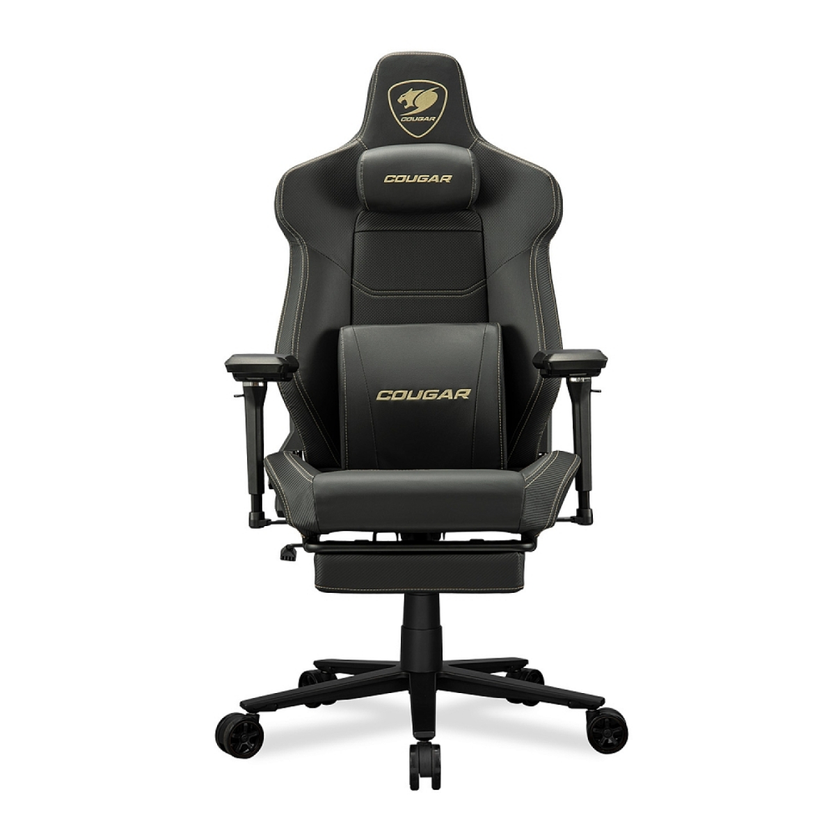 Фото Кресло компьютерное игровое Cougar Armor Evo M Gold