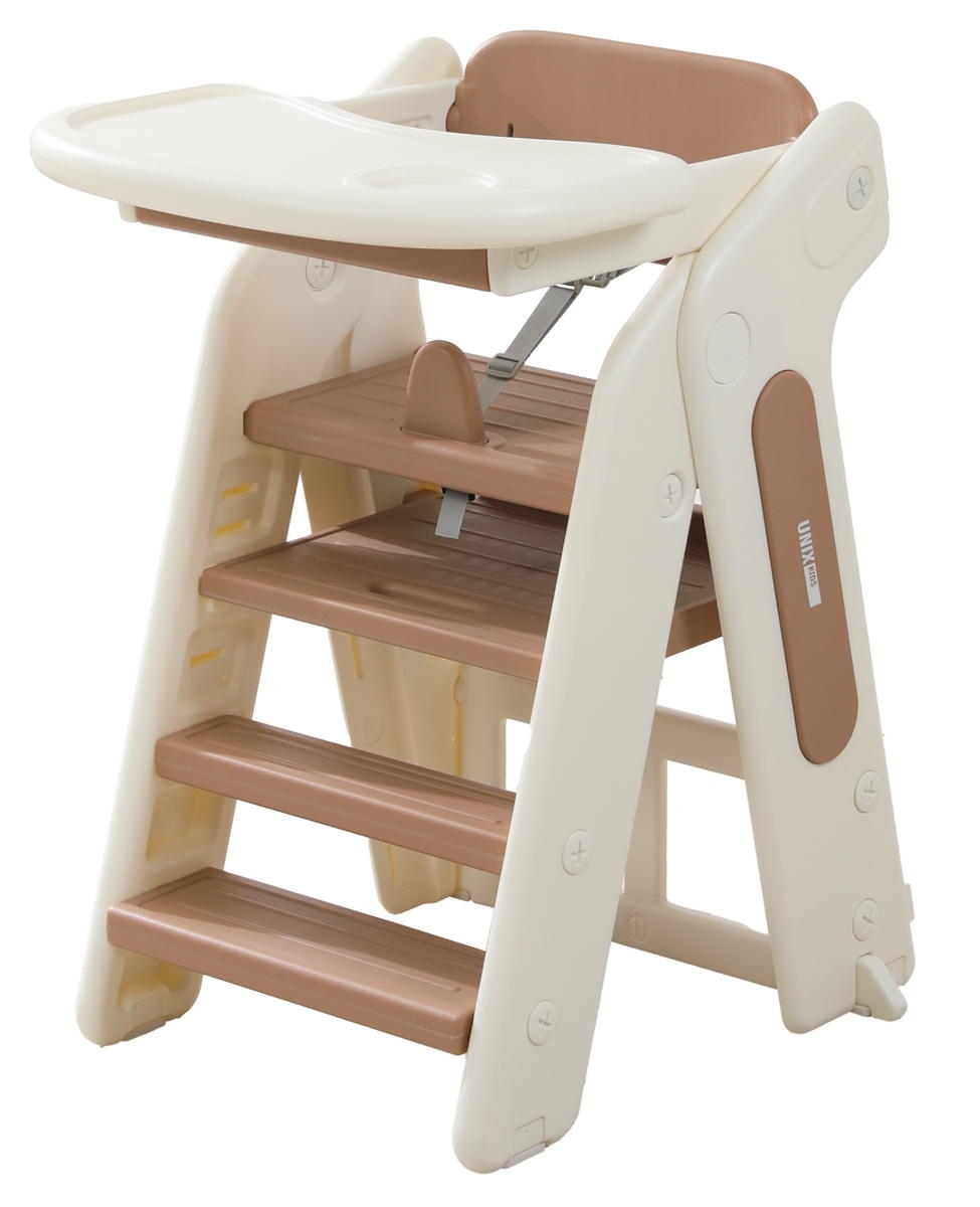 Фото Стул для кормления Unix Kids 3 steps Cocoa