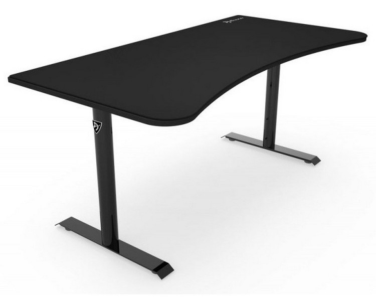 Фото Компьютерный стол Arozzi Arena Gaming Desk – Pure Black one box
