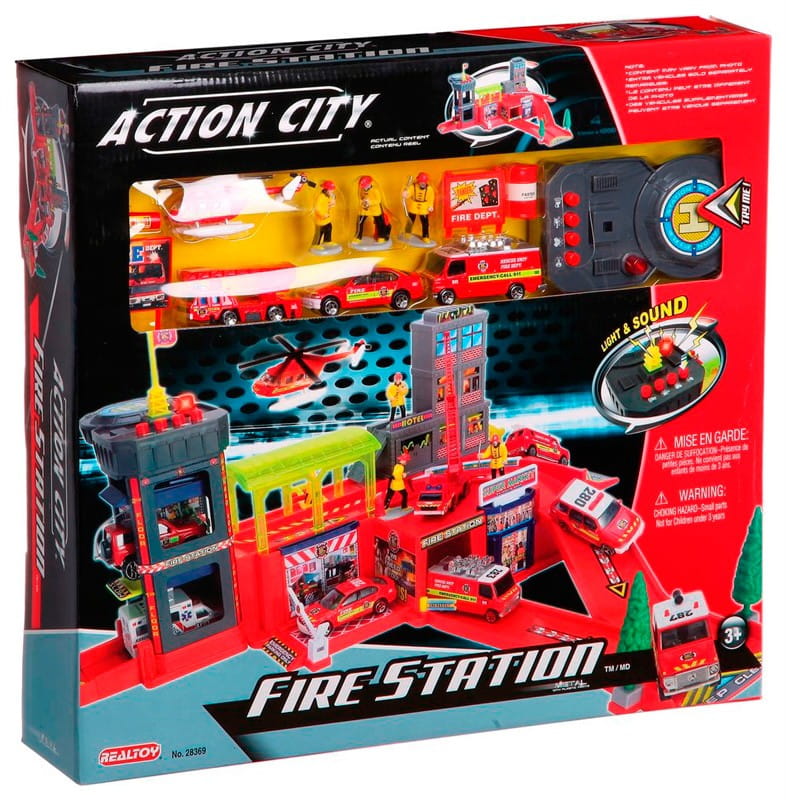 Игровой набор REALTOY Пожарная станция