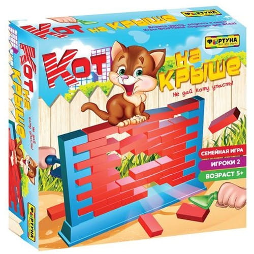 Фото Настольная игра Фортуна Кот на крыше