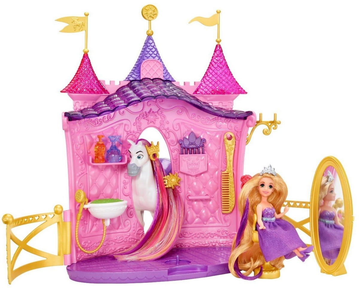 Игровой набор DISNEY PRINCESS Салон красоты Рапунцель (Mattel)