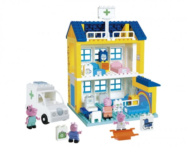 Фото Конструктор Peppa Pig Больница - 112 деталей (Вig)